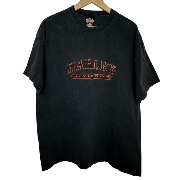 HARLEY-DAVIDSON Motorcycles Black T-shirt Men’s Size XL - Picture 3 of 11